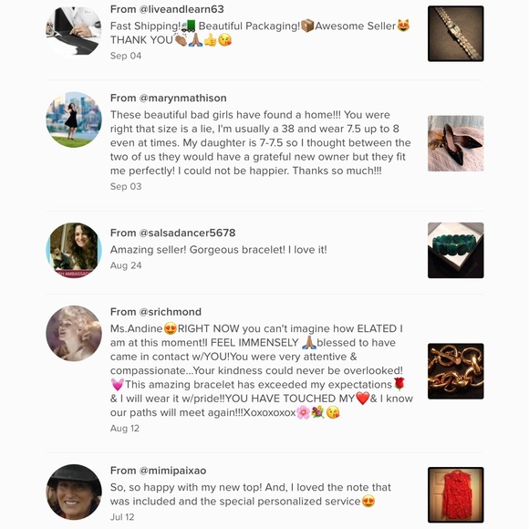 LOVE NOTES. Thank you! ❤️XOXO - Picture 4 of 10